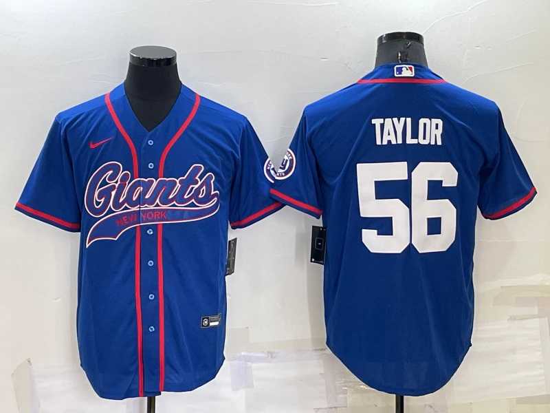 New York Giants 56 Lawrence Taylor Blue Men's Stitched MLB Cool Base Nike Baseball Jersey,We sell and wholesale New York Giants 56 Lawrence Taylor Blue Men's Stitched MLB Cool Base Nike Baseball Jersey on line form chian!